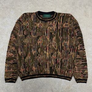 Vintage Tundra 3D Knit Sweater